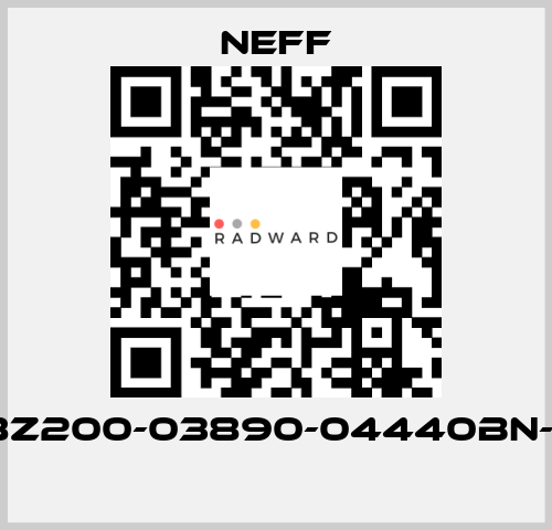 WH08Z200-03890-04440BN-0000  Neff