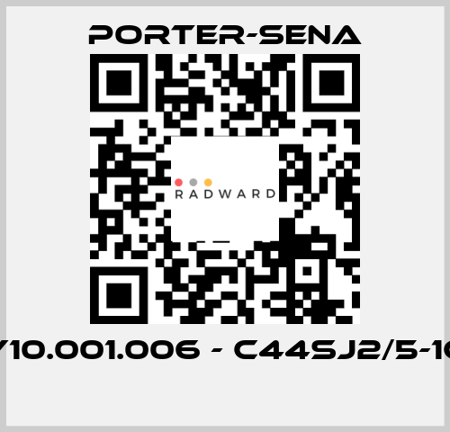 Y10.001.006 - c44sj2/5-1c  PORTER-SENA