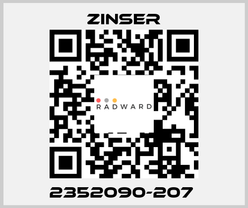 2352090-207  Zinser