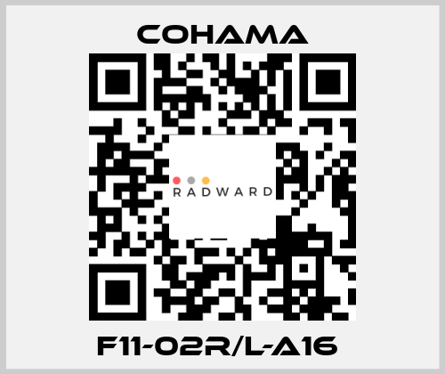 F11-02R/L-A16  Cohama