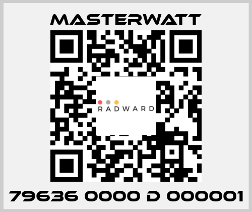 79636 0000 D 000001 Masterwatt