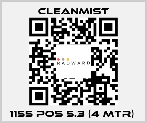 1155 pos 5.3 (4 mtr)  CleanMist