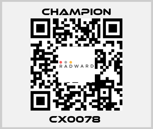 cx0078  Champion