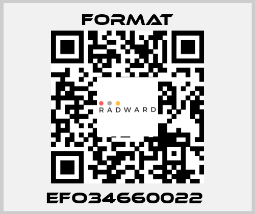 EFO34660022  Format