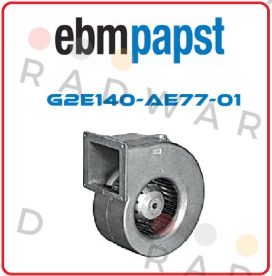 G2E140-AE77-01  EBM Papst