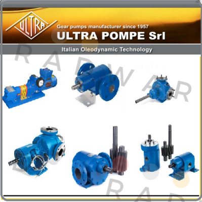 GEAR PUMP GL-42– 1,1KW 6P  Ultra Pompe S.r.l.