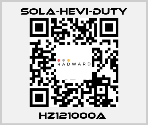 HZ121000A  Sola-Hevi-Duty