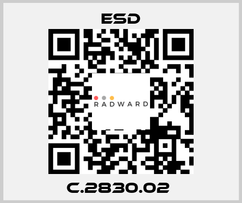 C.2830.02  ESD