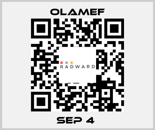 SEP 4  olamef