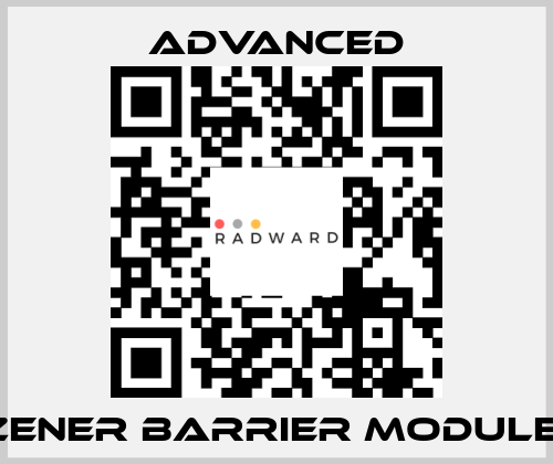 Zener Barrier Module  Advanced