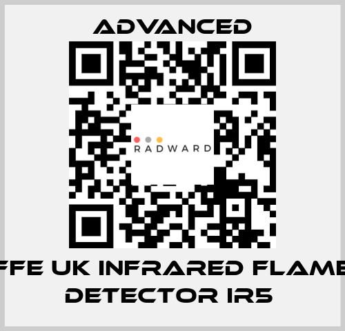 Ffe UK Infrared Flame Detector IR5  Advanced