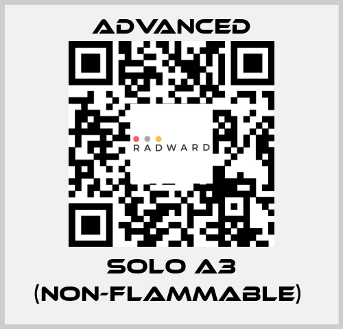 Solo A3 (Non-flammable)  Advanced