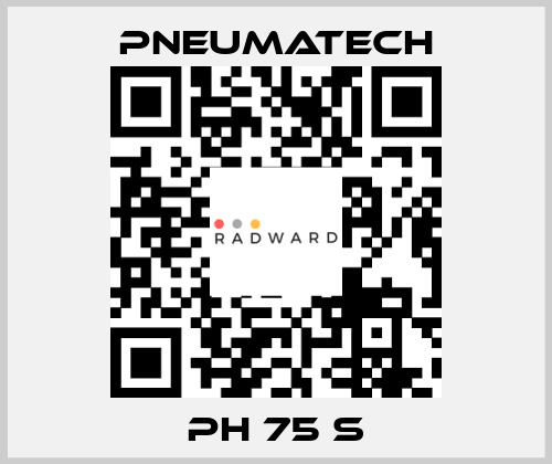 PH 75 S Pneumatech