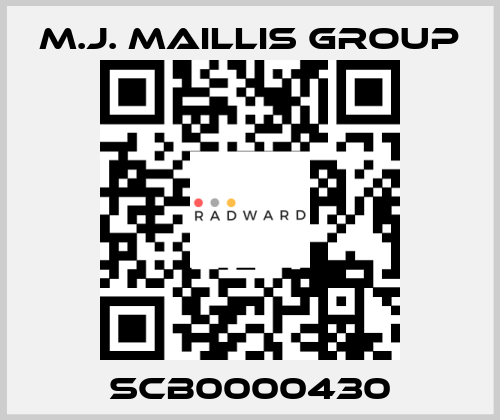 SCB0000430 M.J. MAILLIS GROUP