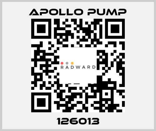 126013 Apollo pump