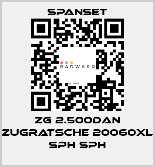 ZG 2.500daN Zugratsche 20060XL SPH SPH SpanSet