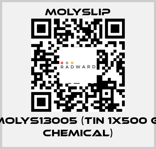 MOLYS13005 (tin 1x500 g, chemical) Molyslip