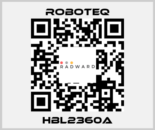 HBL2360A Roboteq