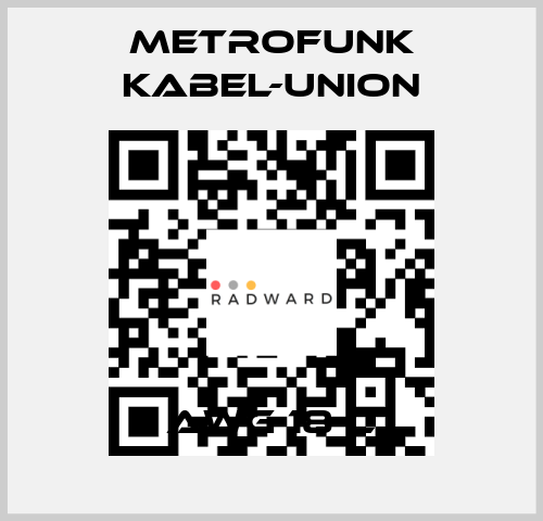 AWG 18 C METROFUNK KABEL-UNION