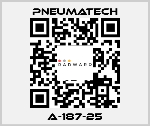 A-187-25 Pneumatech