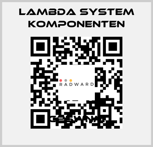 C25WNM LAMBDA SYSTEM KOMPONENTEN