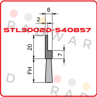 STL3002D-540857 Mink Bürsten