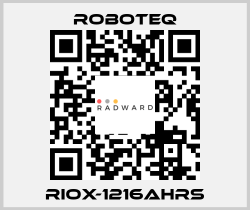 RIOX-1216AHRS Roboteq