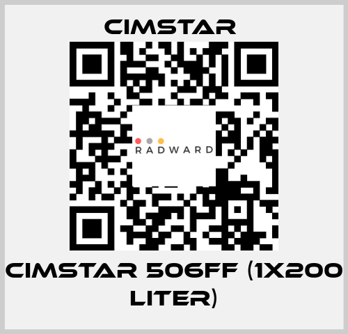 Cimstar 506FF (1x200 liter) Cimstar 