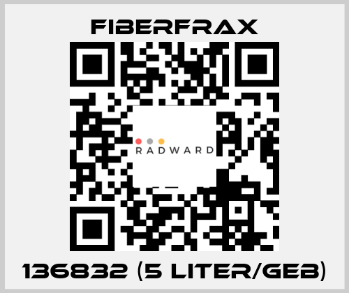 136832 (5 Liter/Geb) Fiberfrax