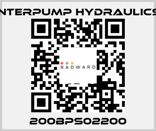 200BPS02200 Interpump hydraulics