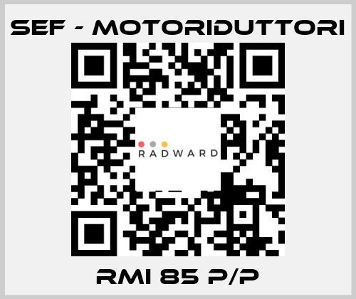 RMI 85 P/P SEF - MOTORIDUTTORI