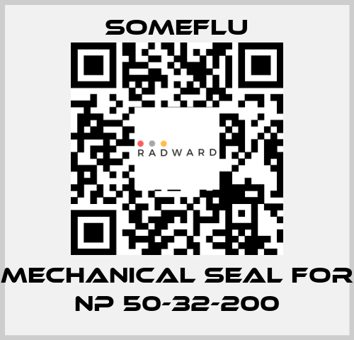 MECHANICAL SEAL for NP 50-32-200 SOMEFLU