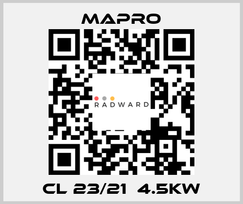 CL 23/21  4.5KW Mapro