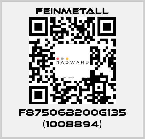 F87506B200G135 (1008894) FEINMETALL