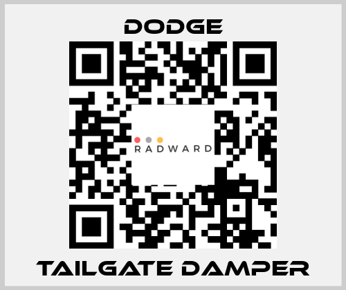 tailgate damper Dodge