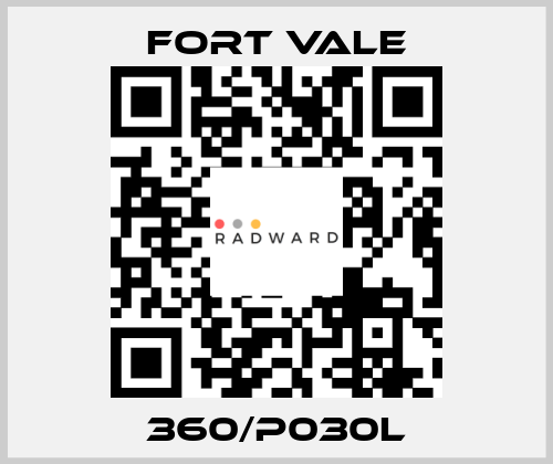 360/P030L Fort Vale