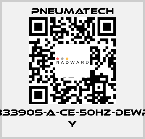 PB3390S-A-CE-50HZ-DEWPO Y Pneumatech