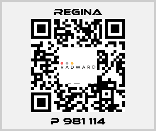 P 981 114 Regina