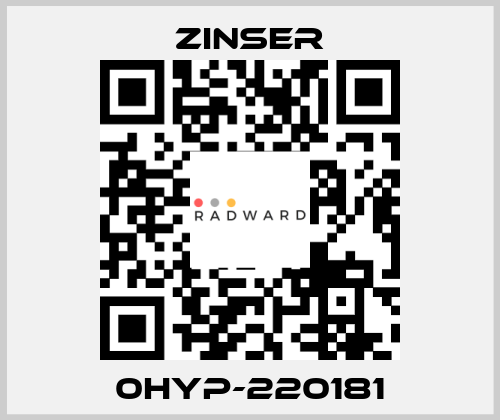 0HYP-220181 Zinser