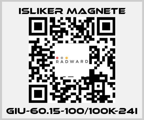 GIu-60.15-100/100K-24I ISLIKER MAGNETE