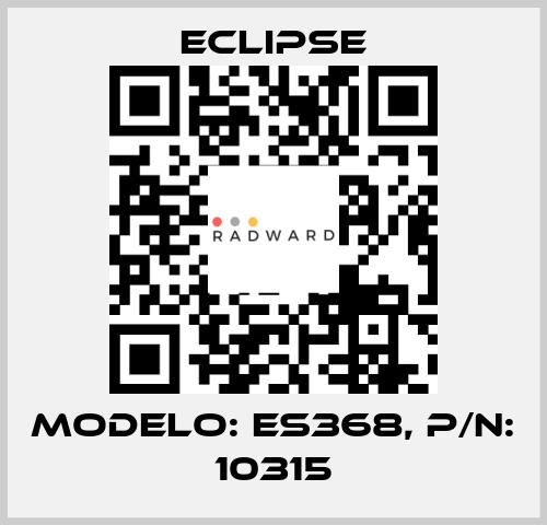 MODELO: ES368, P/N: 10315 Eclipse