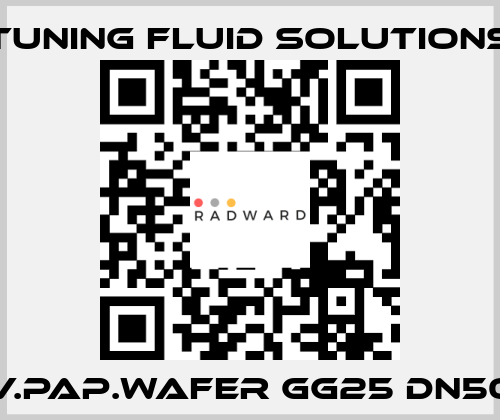 V.PAP.WAFER GG25 DN50 Tuning Fluid Solutions