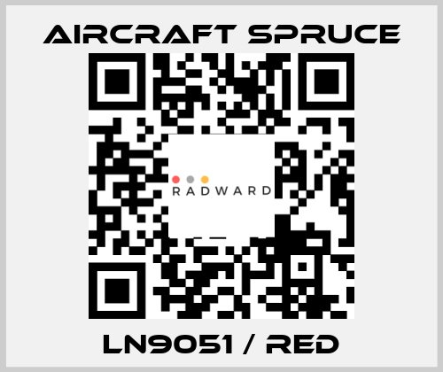 LN9051 / red Aircraft Spruce