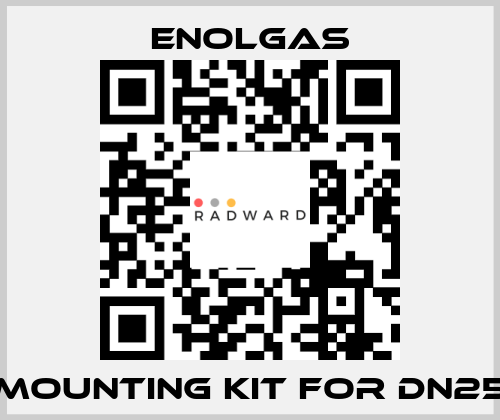 mounting kit for DN25 Enolgas