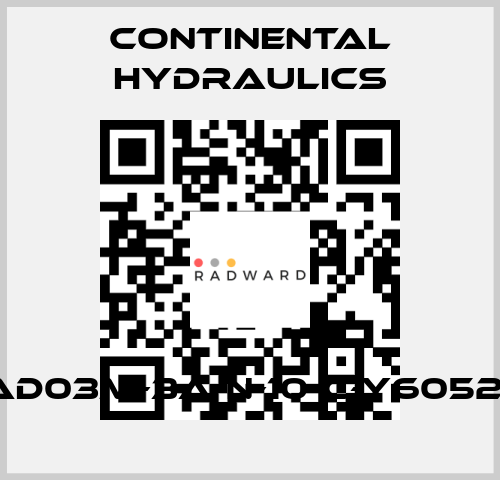 VAD03M-3A-N-10-C-Y6052-3 Continental Hydraulics