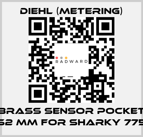 Brass sensor pocket 52 mm for SHARKY 775 Diehl (Metering)