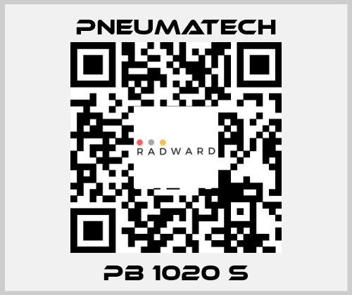 PB 1020 S Pneumatech