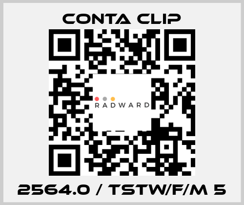 2564.0 / TSTW/F/M 5 Conta Clip