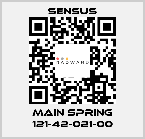 Main spring 121-42-021-00 Sensus