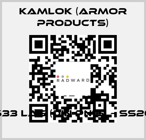 633 LAS (DIN PN16) – SS20 KAMLOK (Armor Products)